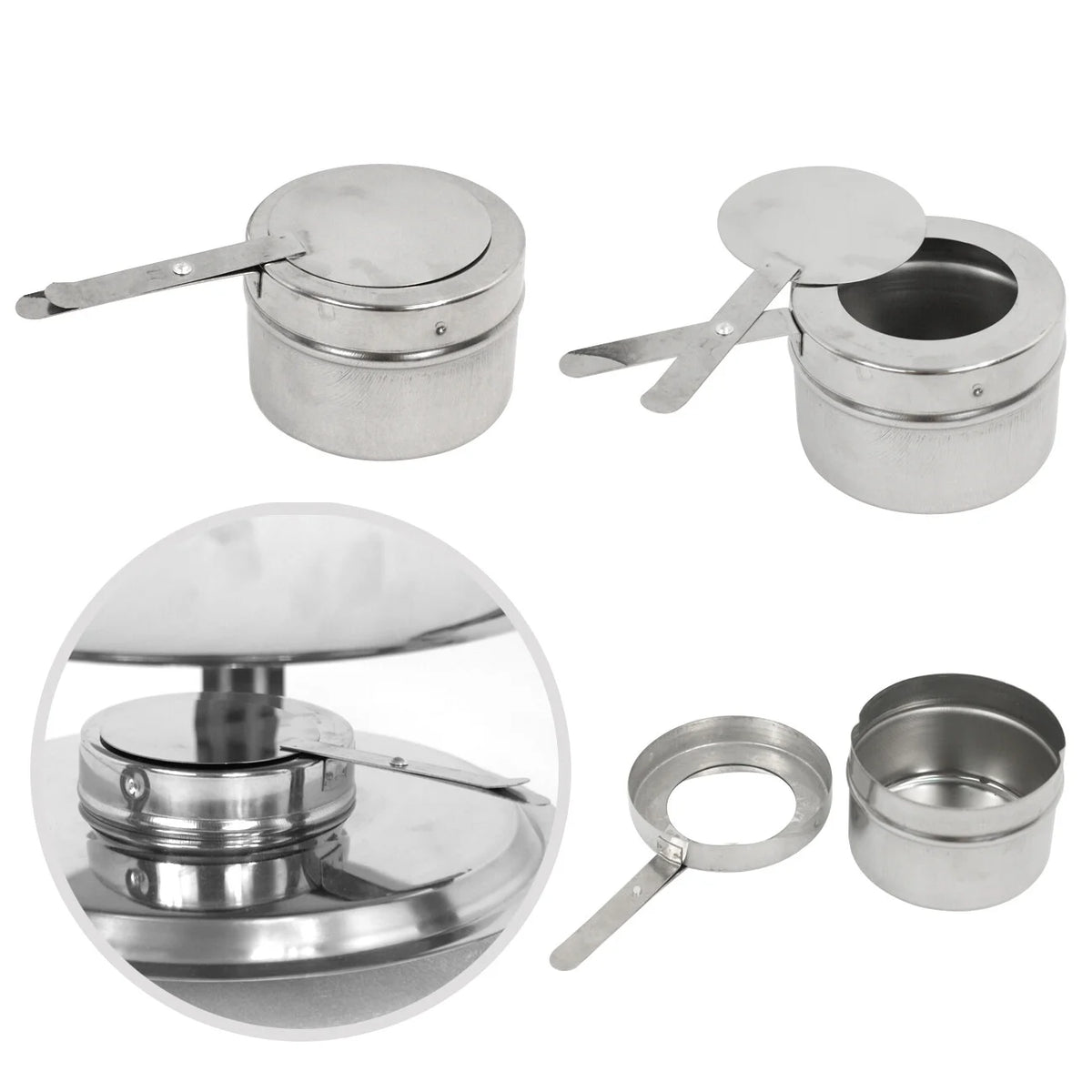 Round Chafing Dish 5Qt Buffet Stove Set U432