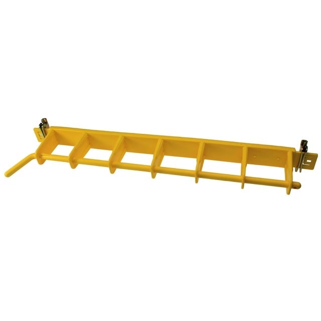 6 Bay 24" Center Storage Rack C47895