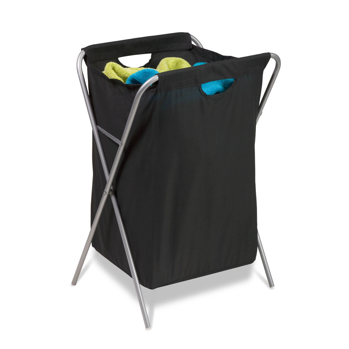 Steel Nylon Folding Laundry Hamper W755420