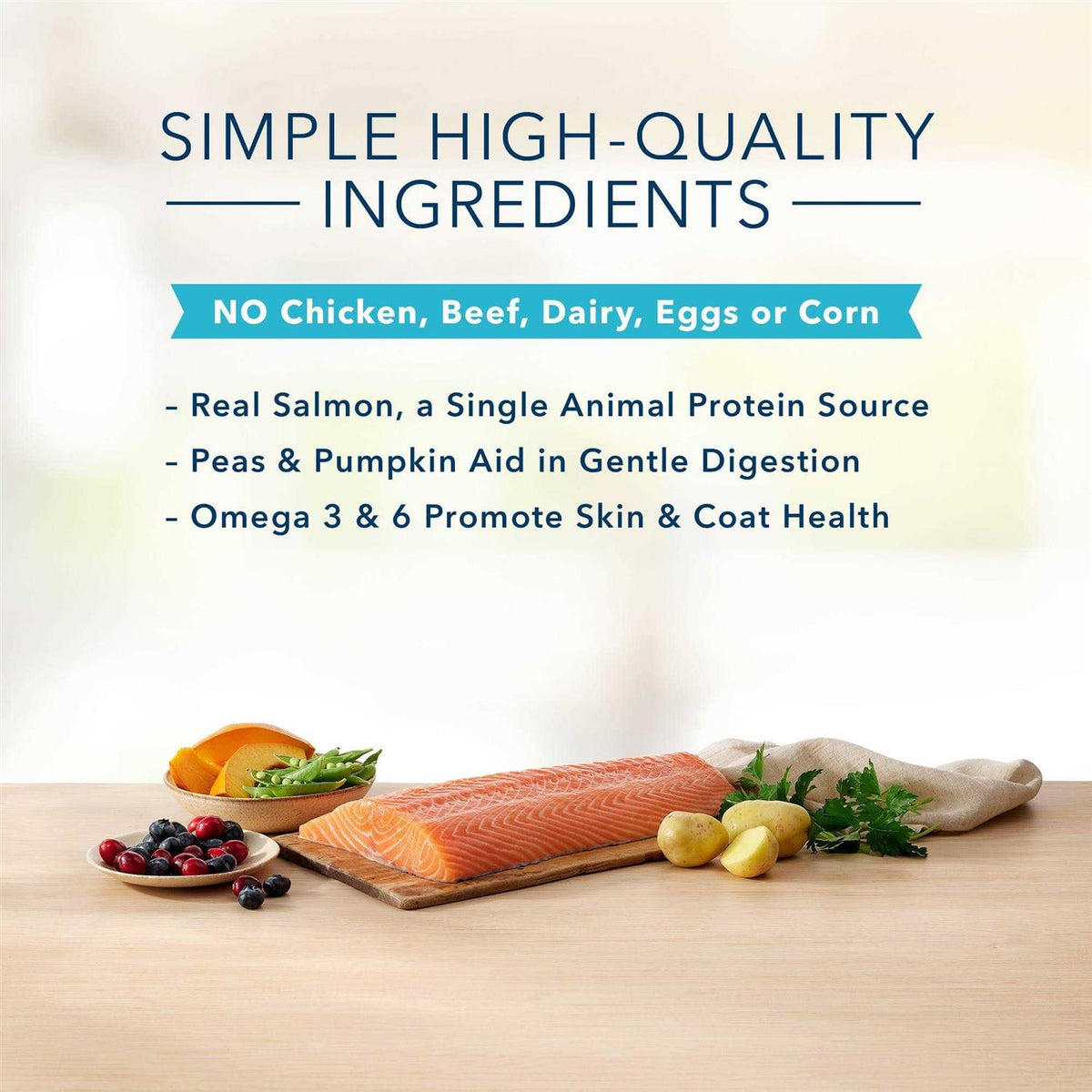 Grain-Free Salmon Dry Dog Food J9380