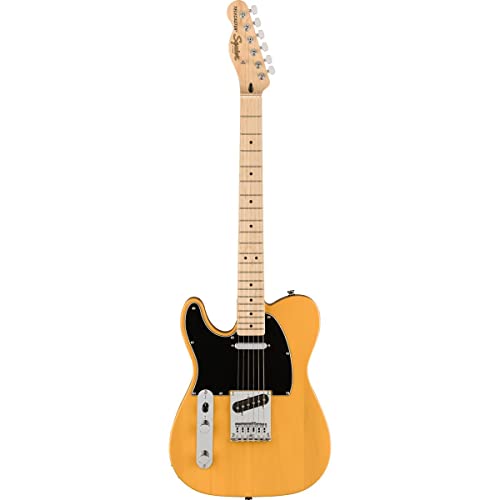 Butterscotch Blonde Maple Fingerboard Left-Handed Electric Guitar V2242