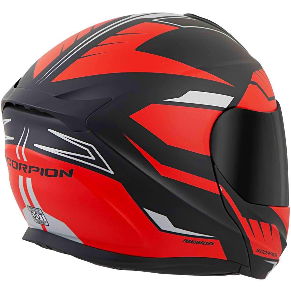 Modular Helmet White Black Medium O153