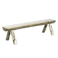 6' Half Log Outdoor Bench Y915