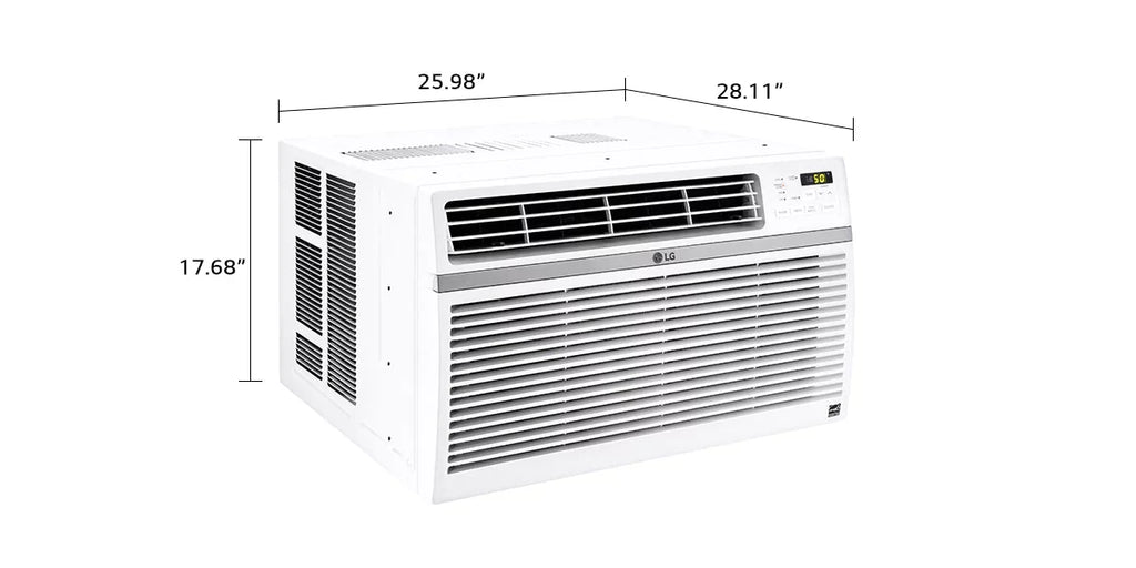 8,000 BTU Window-Mounted Air Conditioner with Remote Control E371233