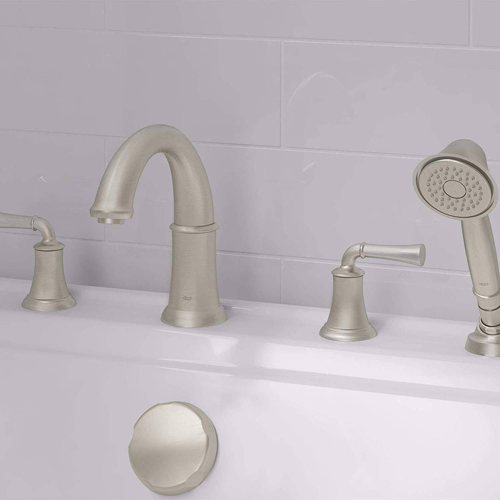 Brushed Nickel Roman Tub Filler with Personal Shower L3210