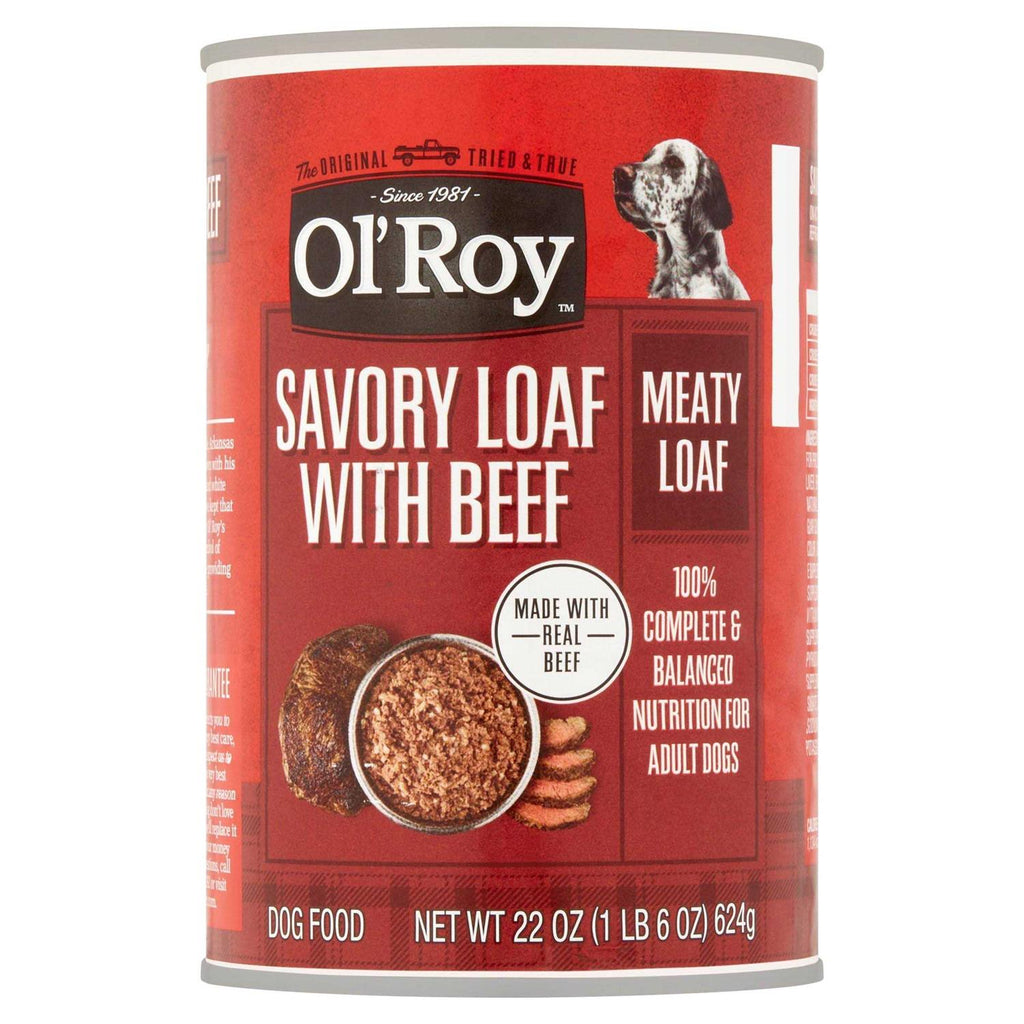 Beef Wet Dog Food W12879