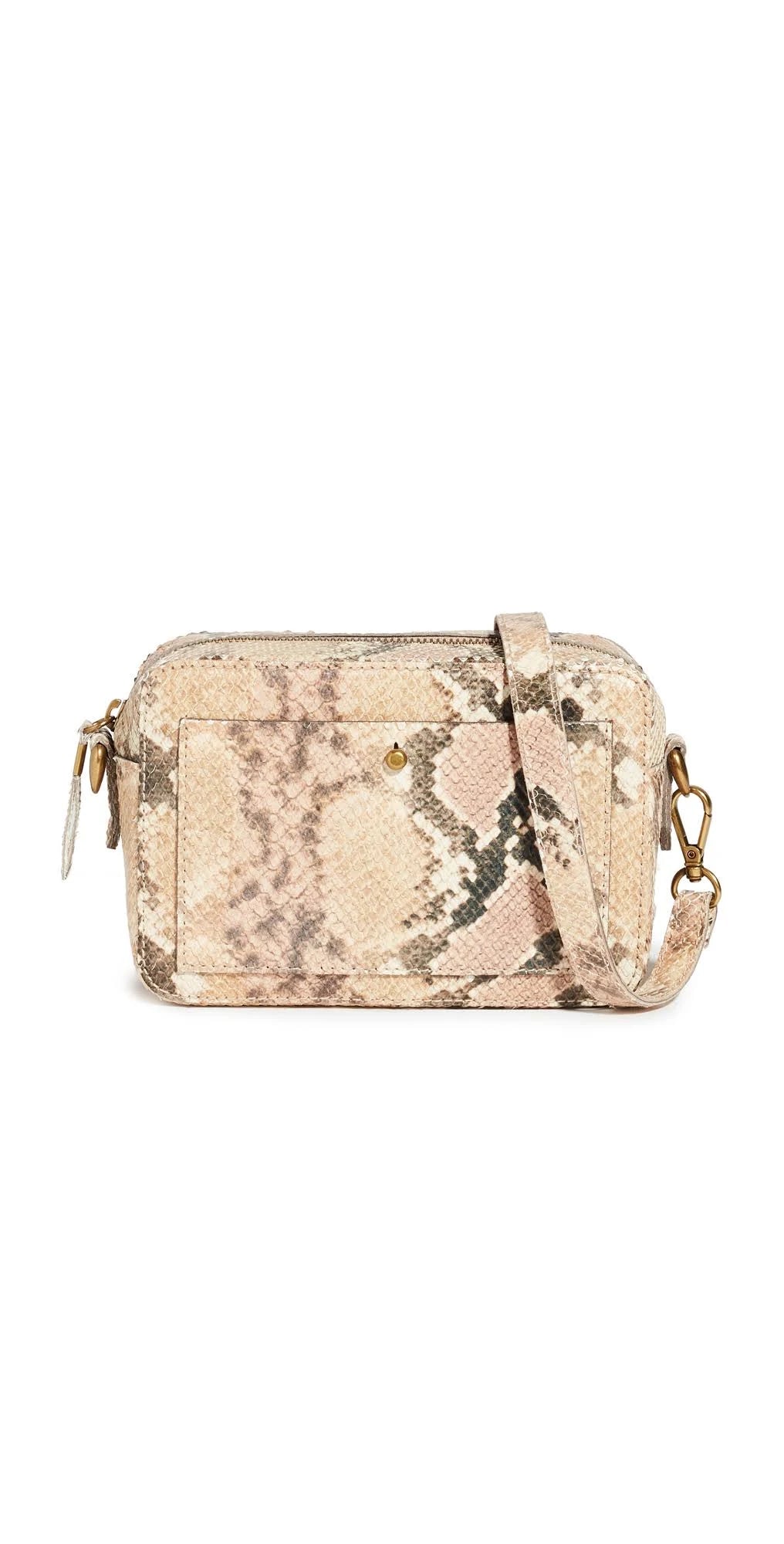Snake Embossed Camera Bag K6992