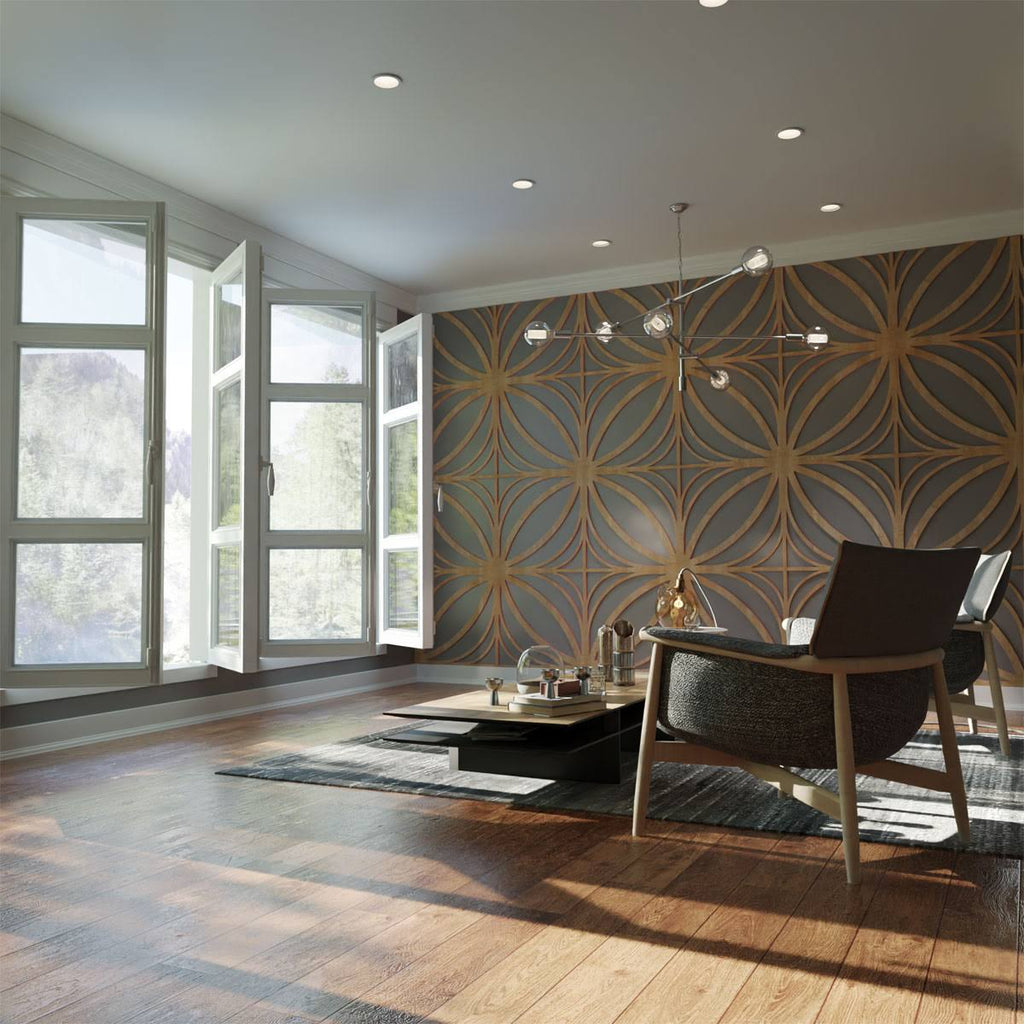 Large Otis Decorative Fretwork Wood Wall Panels N408