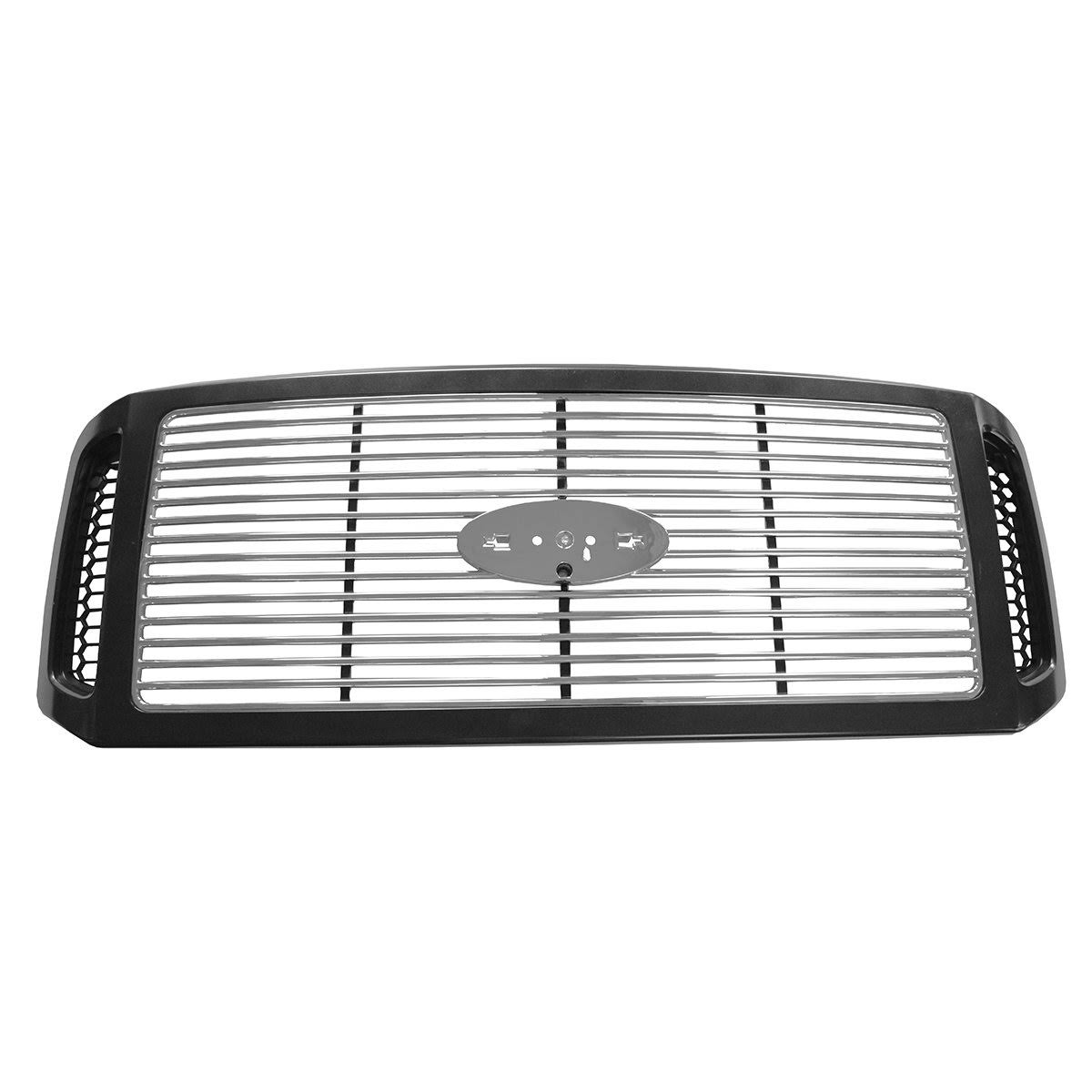 Black & Chrome Billet Grille O395