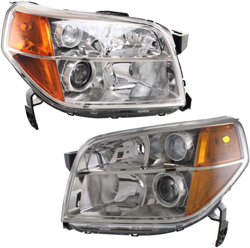 Headlight Assembly Pair for Honda Pilot 2006 2007 2008 H6334