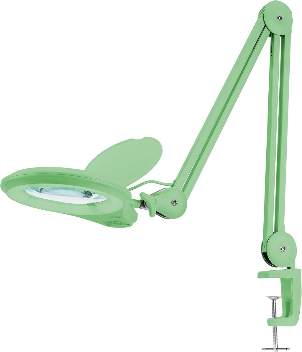 60 Pcs SMD LED Magnifying Lamp with Clamp, 5 Inches Diameter Lens A346