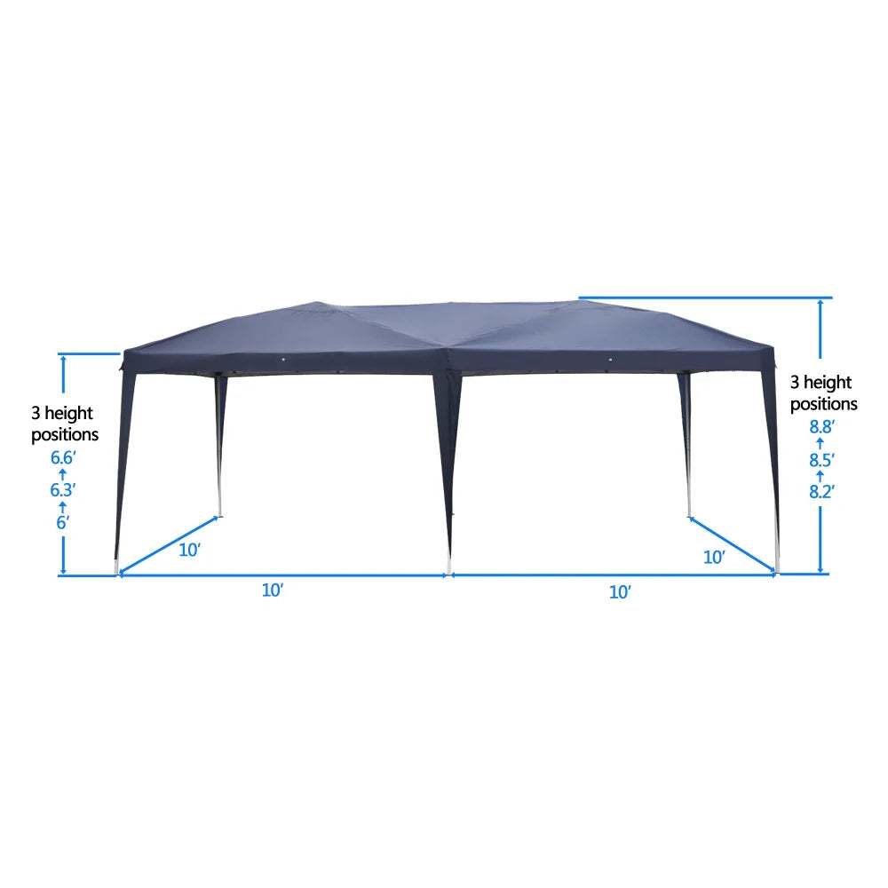 Blue Waterproof Folding Tent with Carry Bag W379