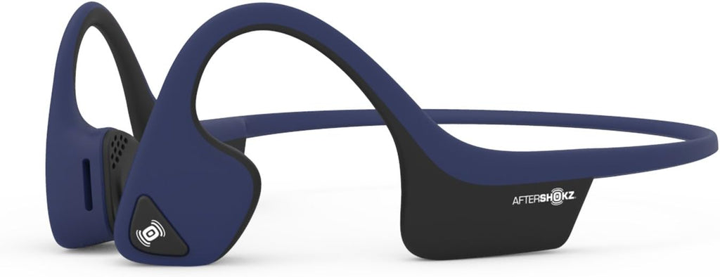 Slate Grey Bone Conduction Wireless Bluetooth Headphones with Reflective Strips V957