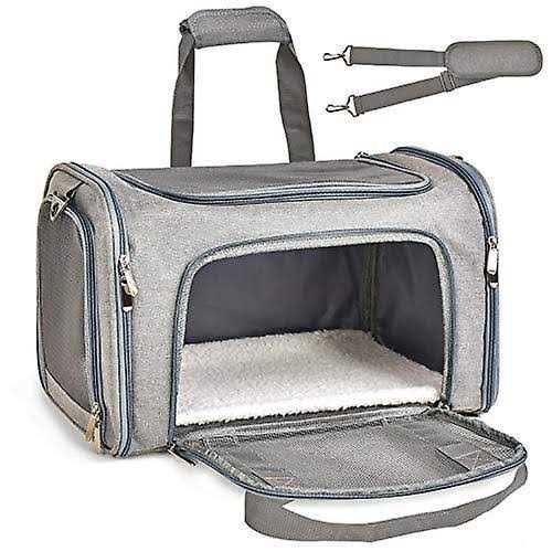 Cat Dog Pet Carrier for Small Medium Cats up to 15 Lbs U954389