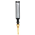 Industrial Thermometer with Thermowell, 0-120 F/C Range L708939