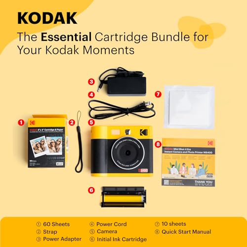2-in-1 Instant Camera and Photo Printer I38340
