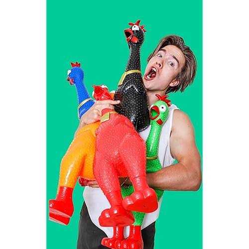 Squeaky Chicken Toy J139087