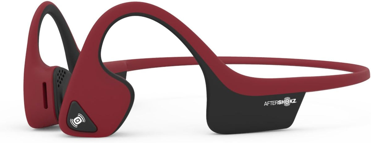 Slate Grey Bone Conduction Wireless Bluetooth Headphones with Reflective Strips V957