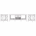 Pure White Oak Coffee Table with End Tables F46148