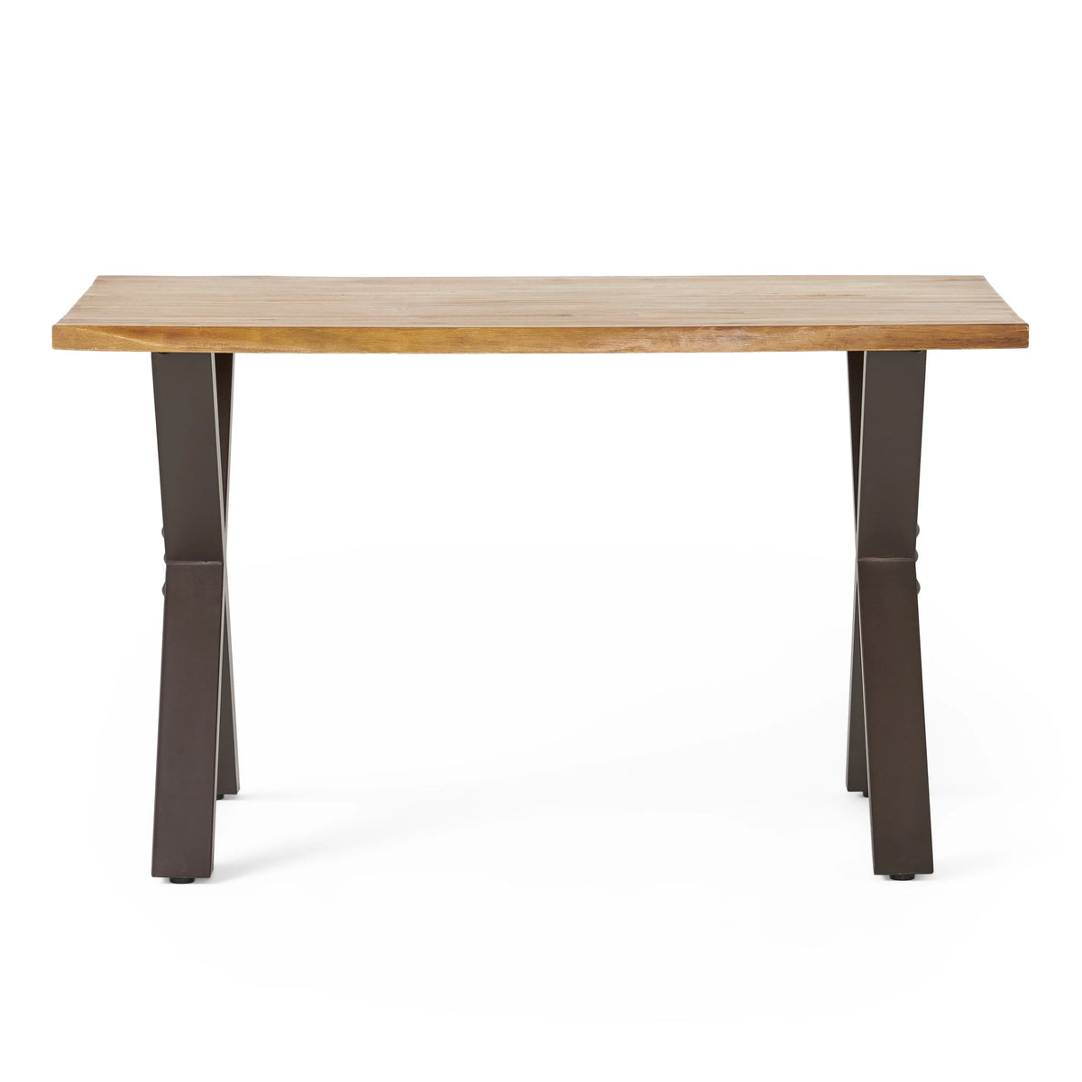 Acacia Desk with Iron Legs K9080