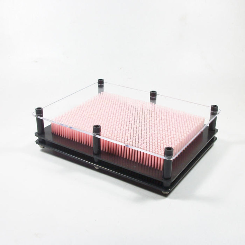 Large Size Pink 3-Dimensional Pin Art Board Toy S9408