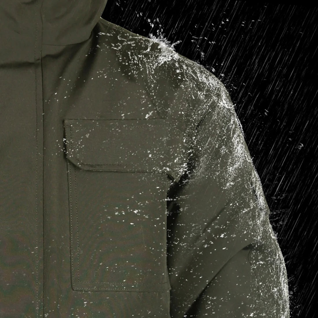 Waterproof Heavy Winter Down Parka Jacket with Hood F757404