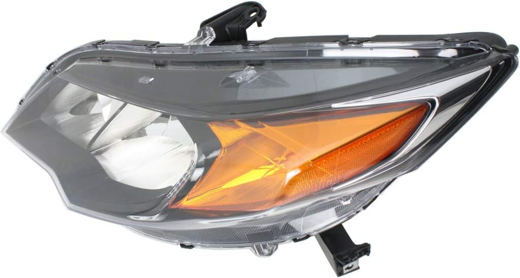 Halogen Headlight Assembly Pair for Honda Civic Coupe O476