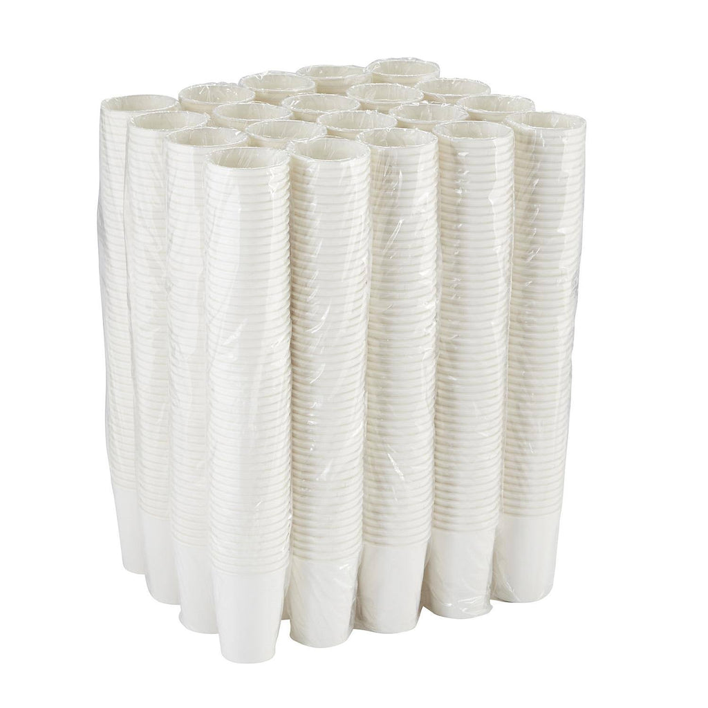 White 12 oz. Hot/Cold Cups Q491