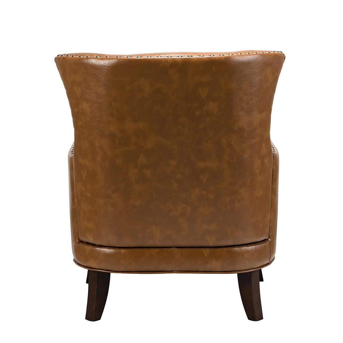 Traditional Wingback Upholstered ArmChair with Nailhead Trim O3285