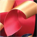 Red and Gold Double Face Satin Polyester Craft Ribbon 54 Yards Y80859