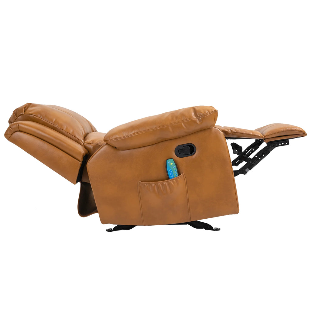 Faux Leather Power Lift Recliner Chair with Remote Control Q327084