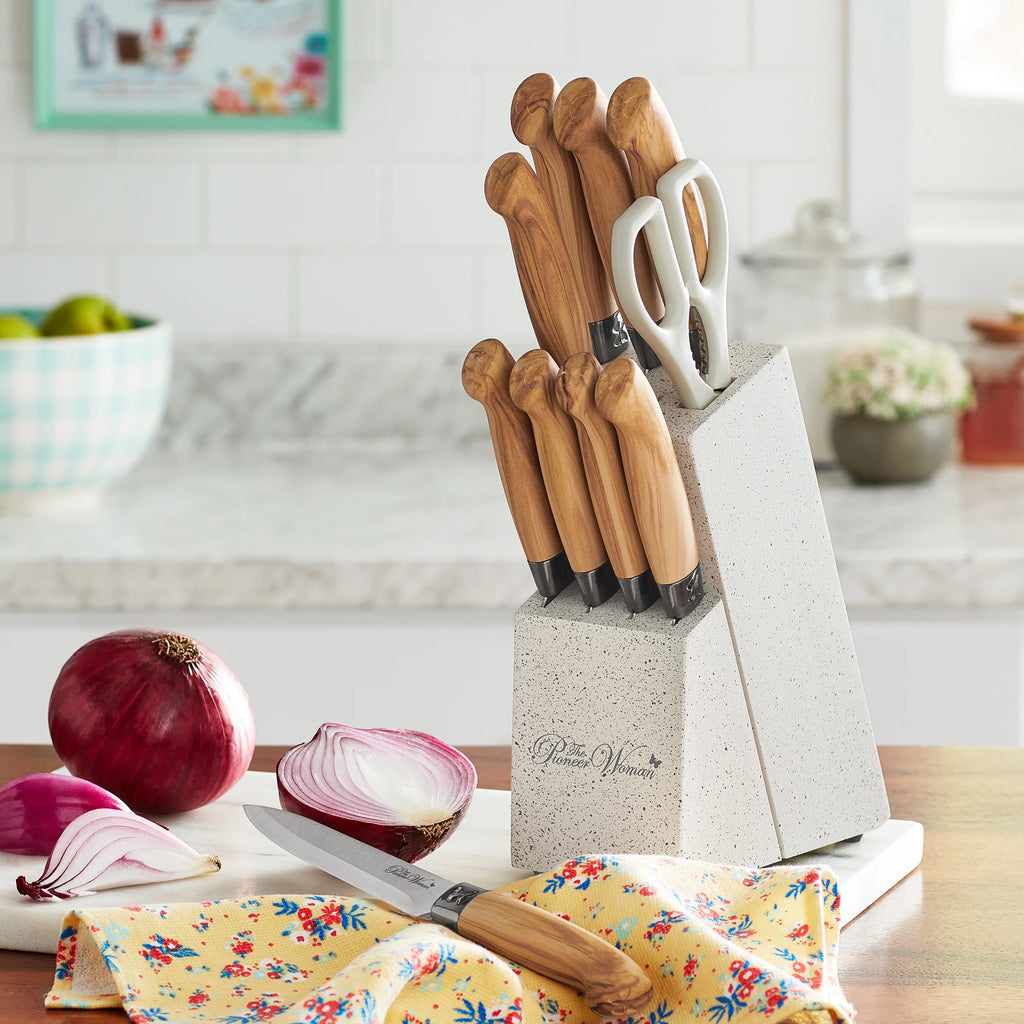 11-Piece Stainless Steel Knife Block Set U2626