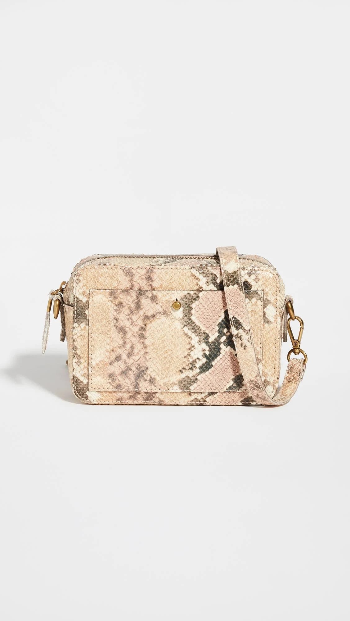 Snake Embossed Camera Bag K6992