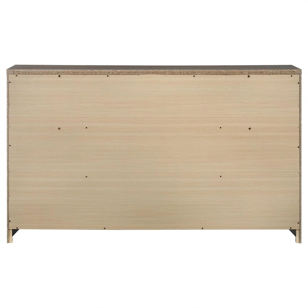 6 Drawer Wood Dresser Y3529