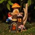 Garden Gnome Statue with LED Light L3464