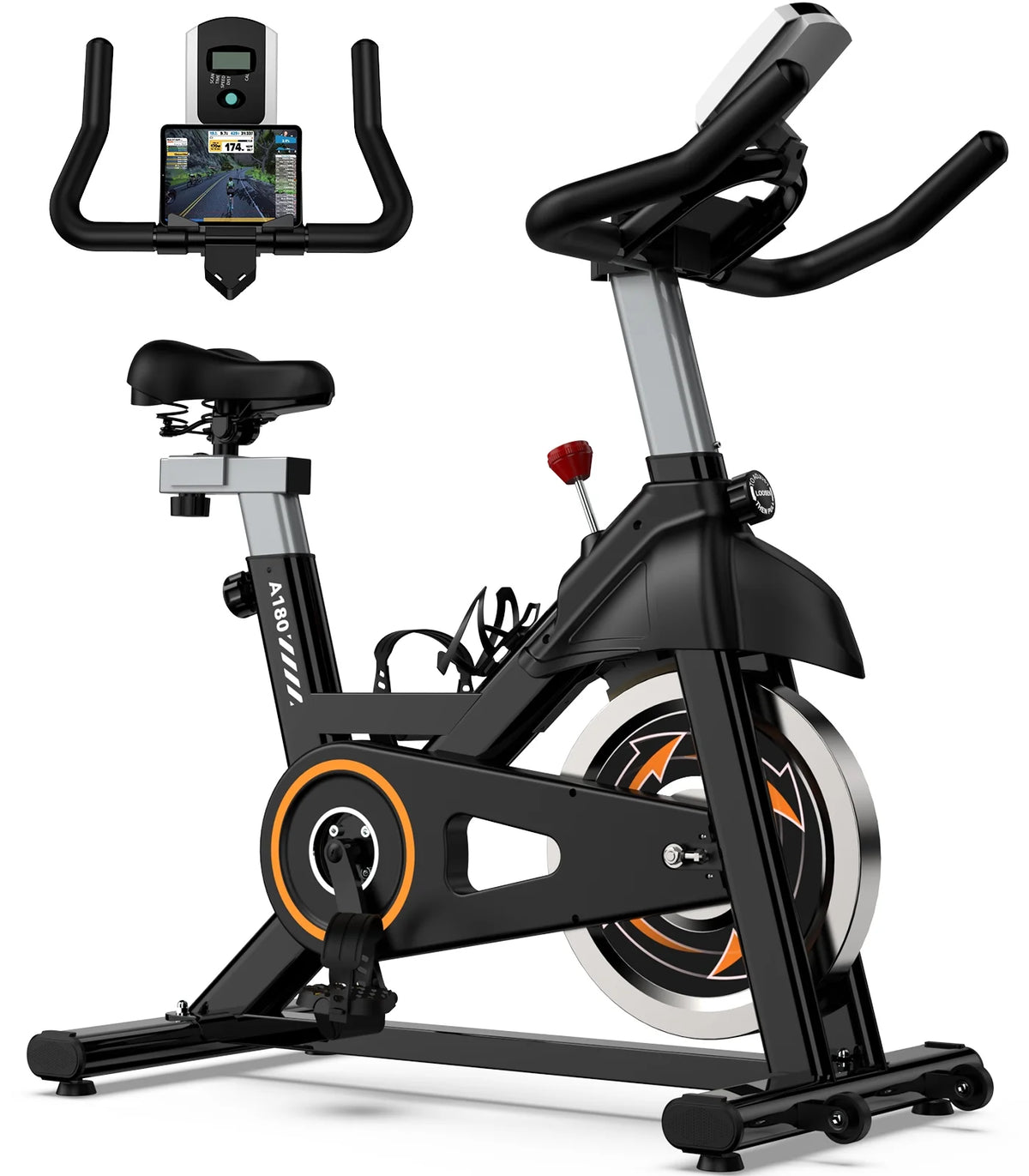 Indoor Cycling Exercise Bike 35 Lbs Flywheel X6392