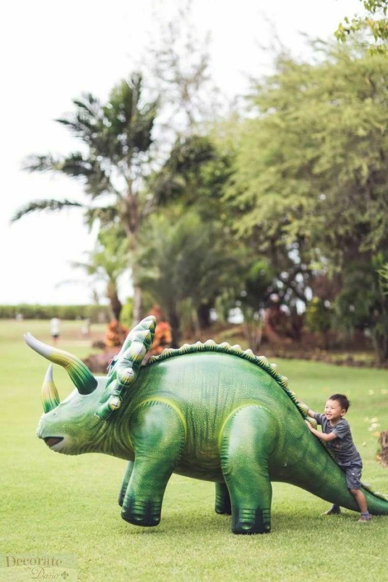 Inflatable Triceratops Dinosaur D6097