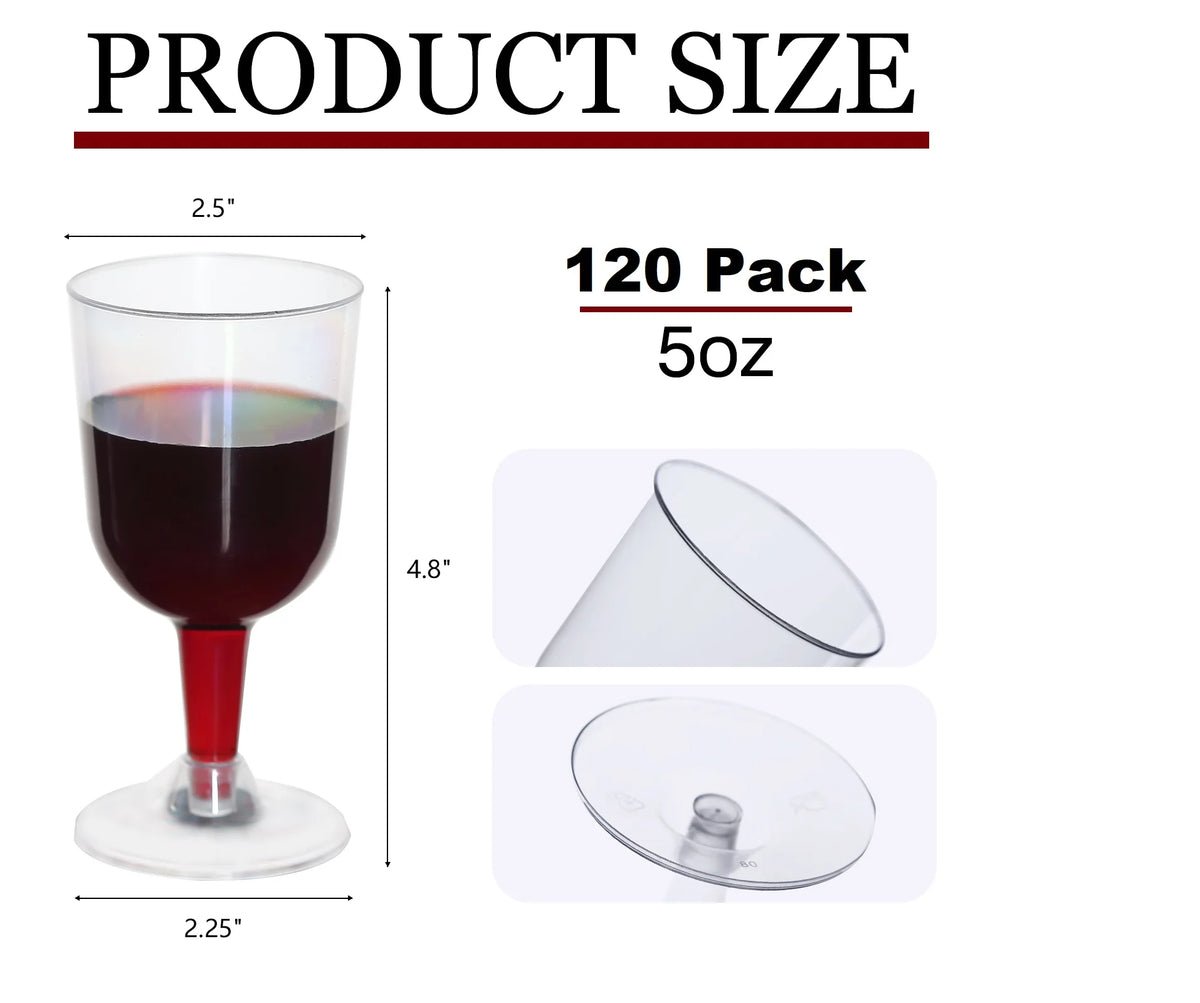Plastic Wine Champagne Flutes E7053