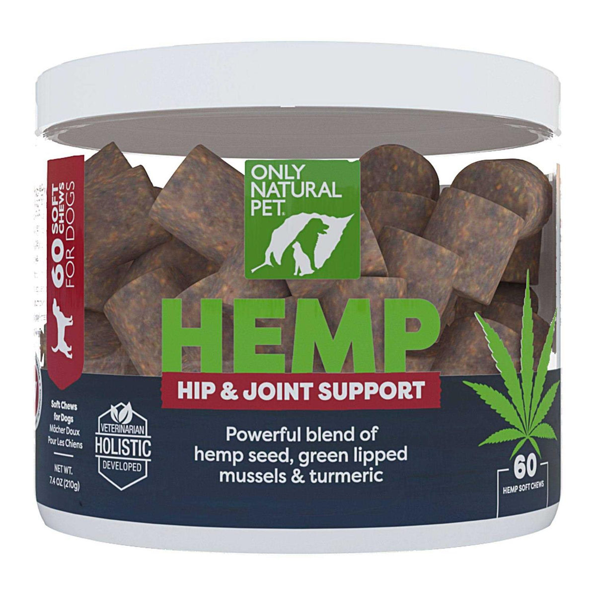 Hemp Hip & Joint Support Soft Dog Chews K9415