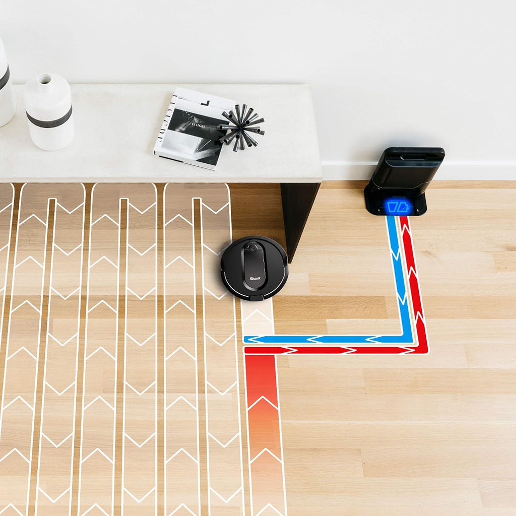 Renewed Robot Vacuum Cleaner with Self-Empty Base L8740