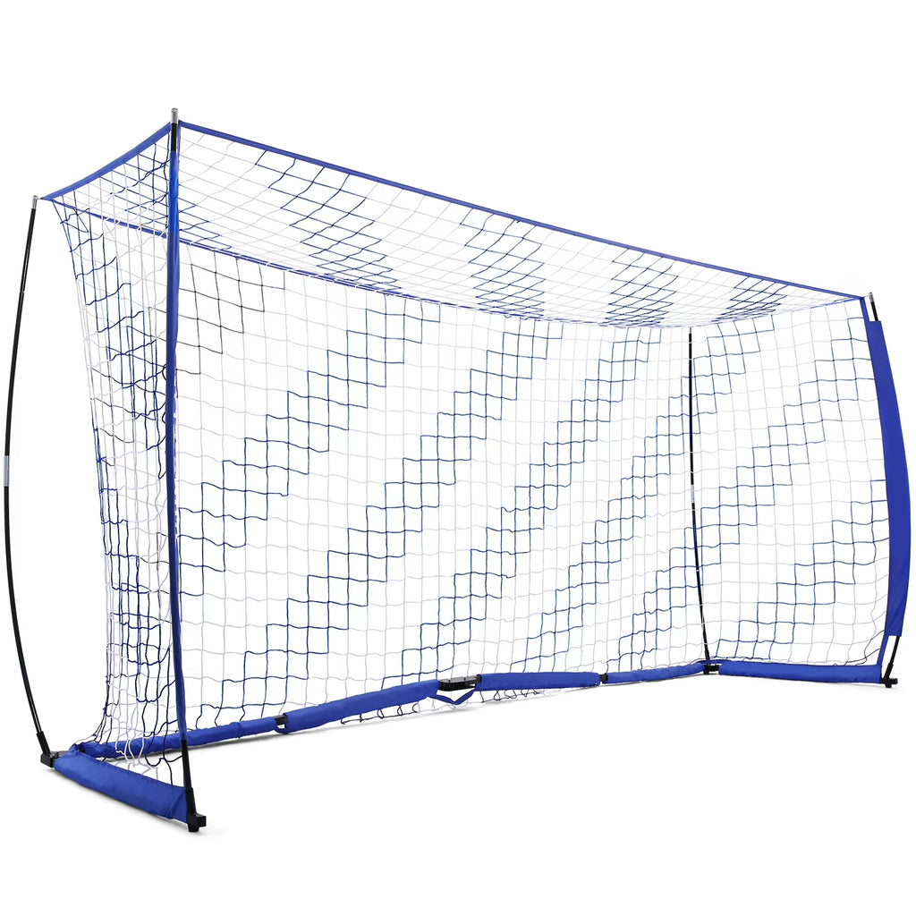 12 x 6 ft Portable Soccer Goal with Carry Bag J8909