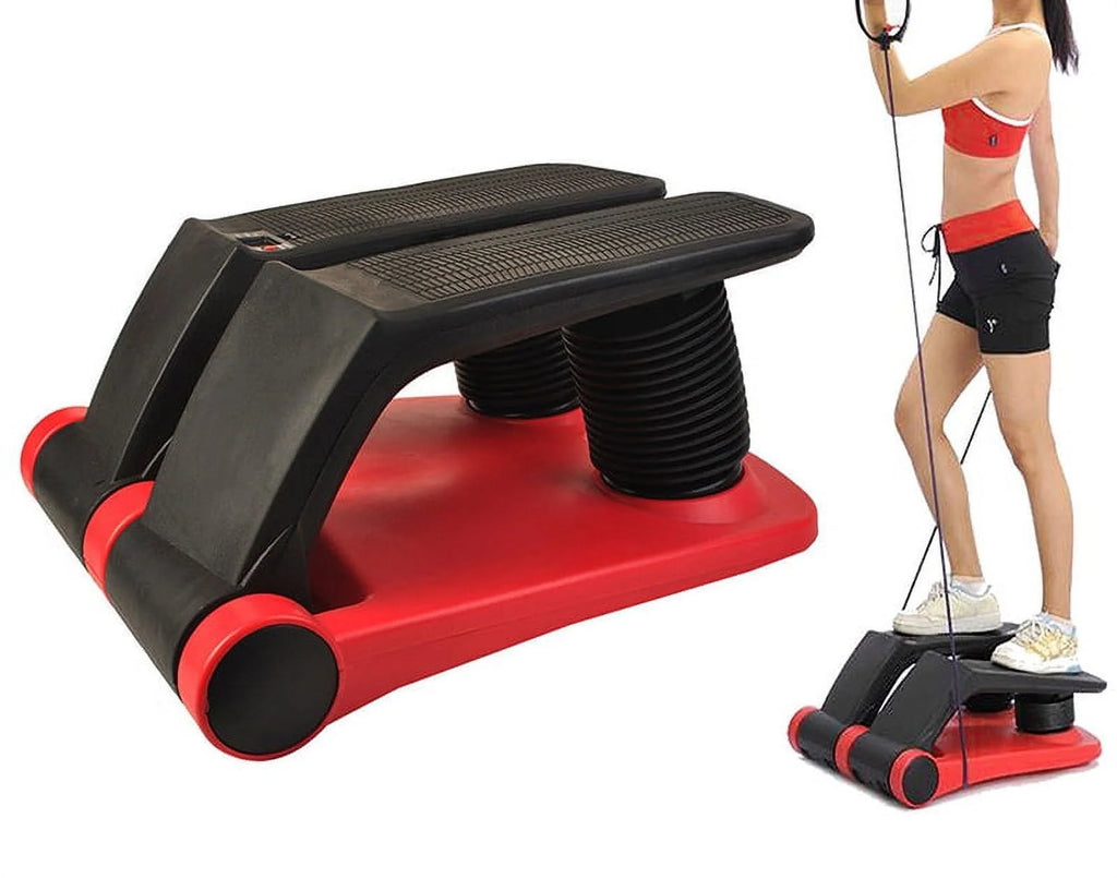 Air Stepper Climber Fitness Machine with Resistant Cord M9163