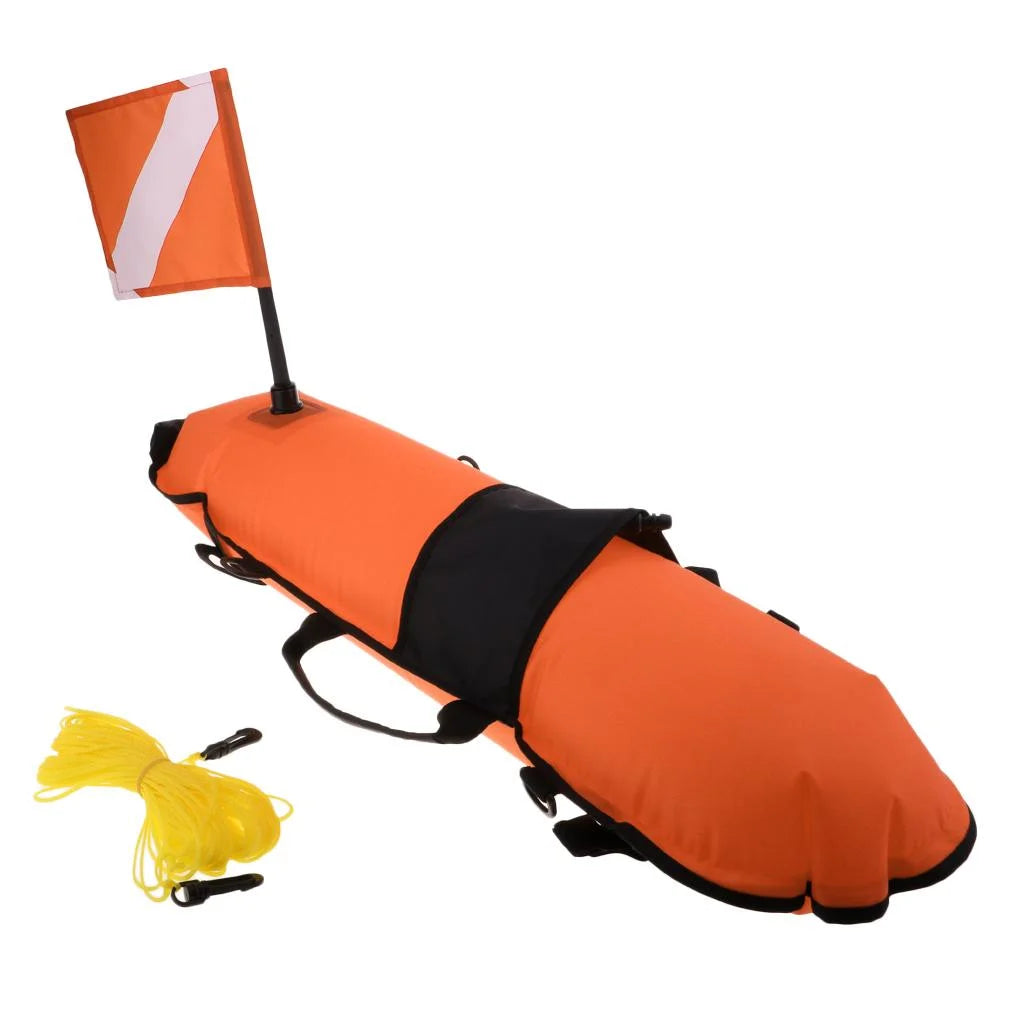 Inflatable Surface Marker Buoy with Dive Flag J639