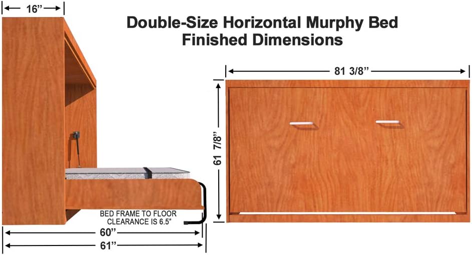 Full Size Murphy Bed Hardware Kit E2531
