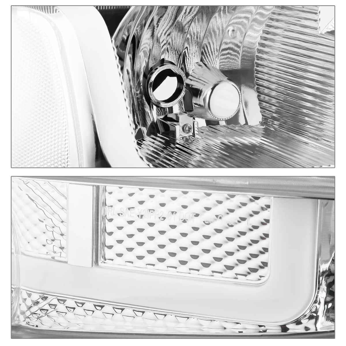 LED Tube DRL Headlights Assembly Y478