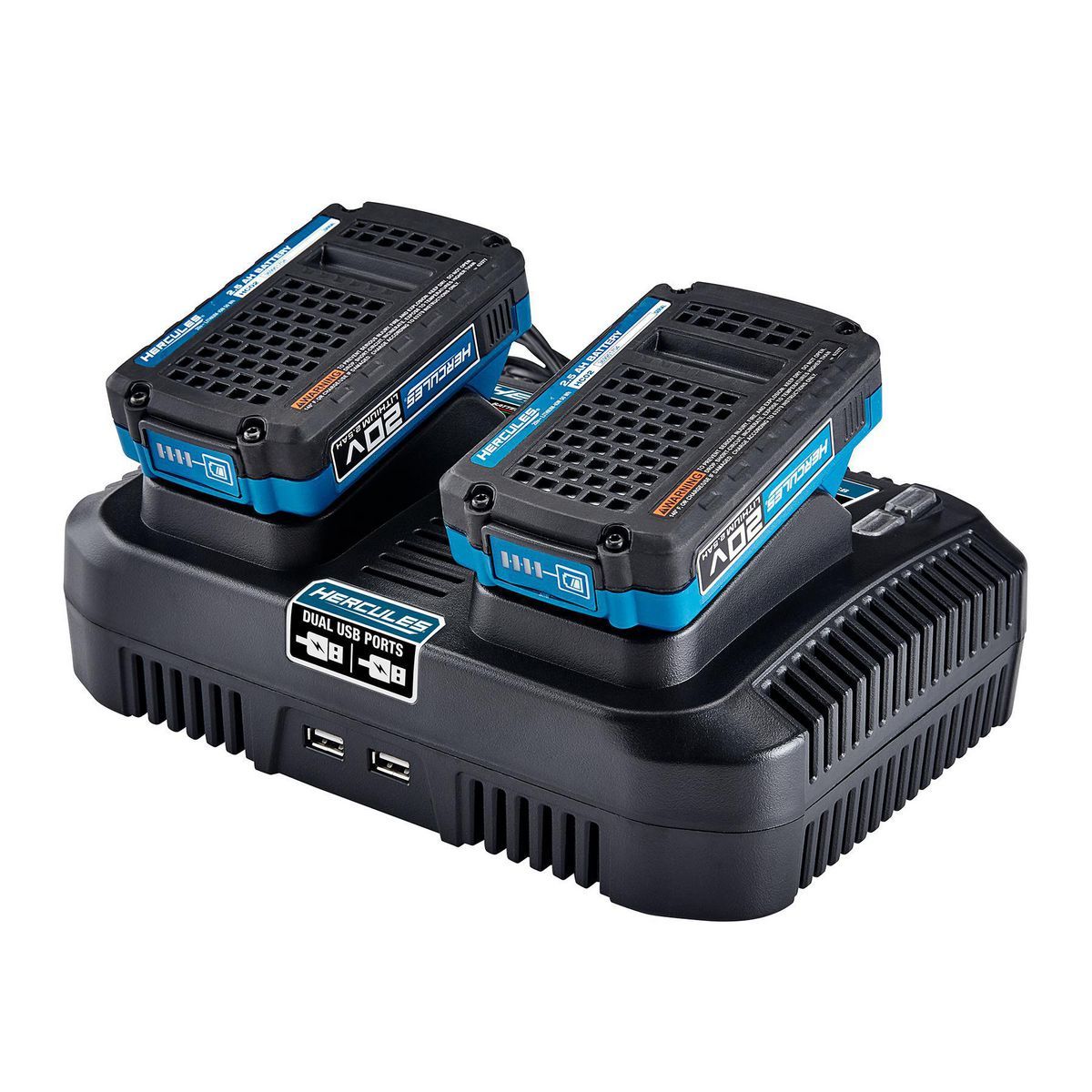 20/12V Lithium-Ion Multi-Voltage Dual-Port Charger with Dual USB F751
