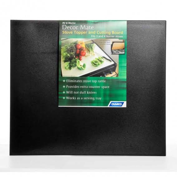 Black Stove Topper and Cutting Board E3077
