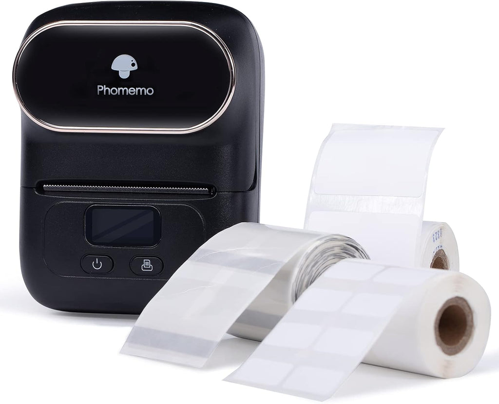 Pink Bluetooth Label Maker with 3 Rolls Labels H6470