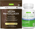 Vegan Vanilla Collagen Protein Powder + Zinc Complex Bundle O91950