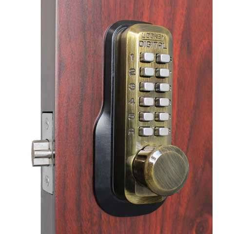 Digital Double Deadlocking Spring Latch Lock S59761